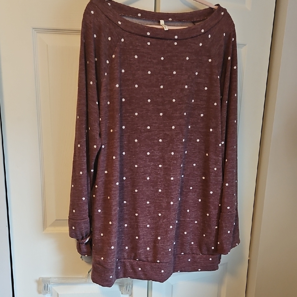 Polka Dot Women's Top